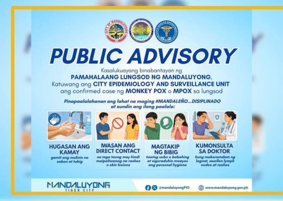 Mandaluyong confirms mpox case, launches contact tracing - related article thumbnail