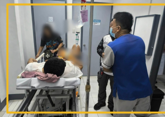 Tree saves cop from falling off cliff after bike mishap in Cebu City  - related article thumbnail