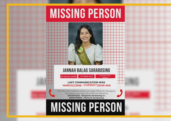 Student from Bohol goes missing  - related article thumbnail