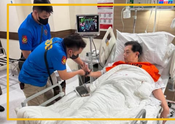 ‘Cardiovascular event’ puts Romualdez in hospital as detention awaits  - related article thumbnail