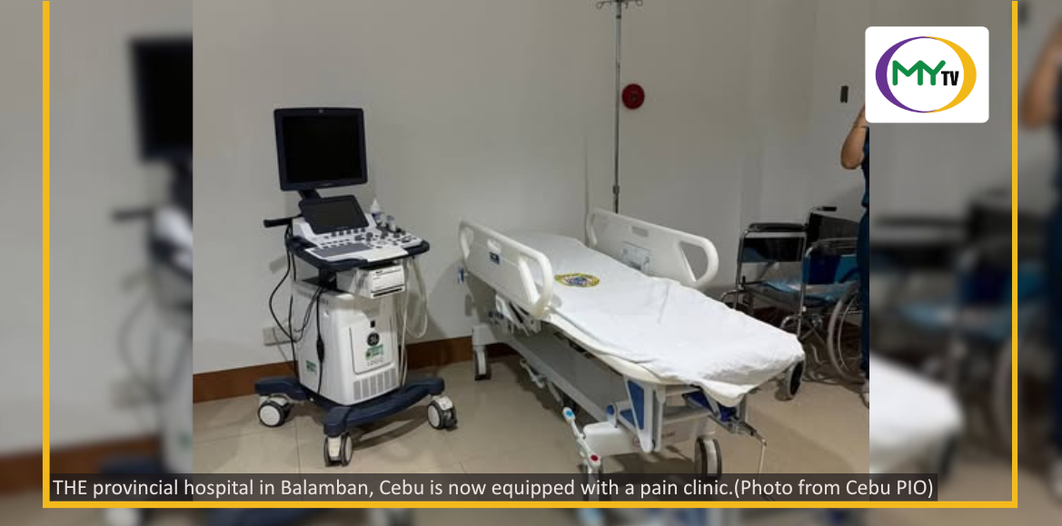 First pain clinic in Visayas opens in Balamban prov'l hospital  - related article thumbnail