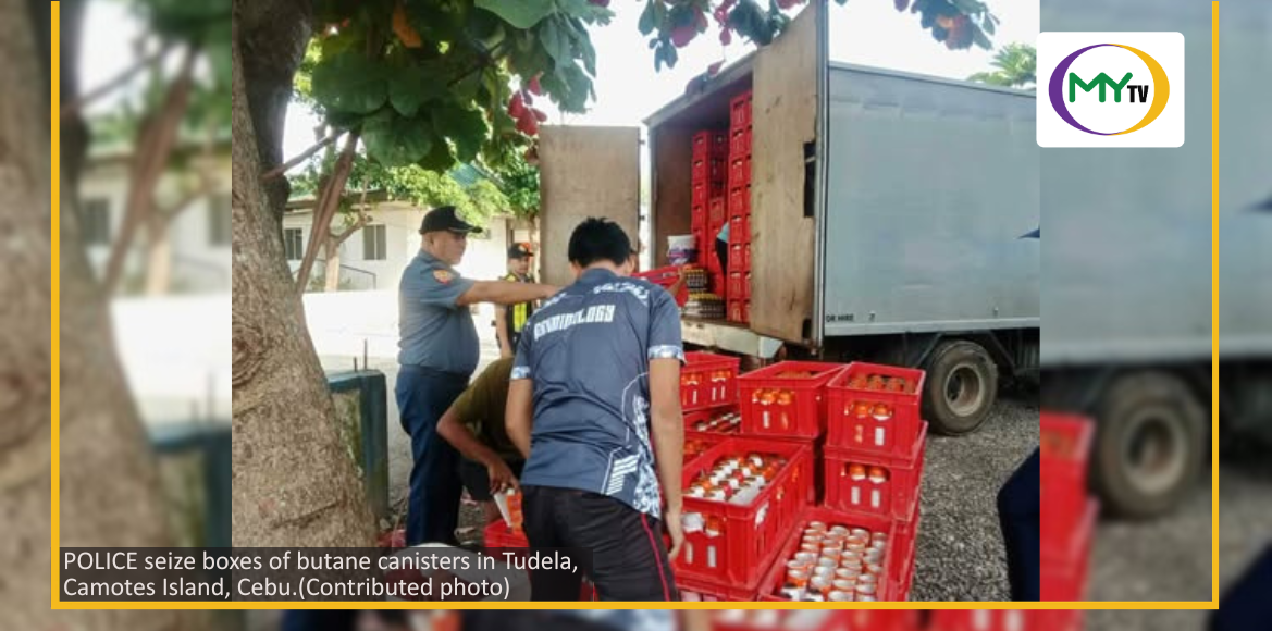 Butane canisters seized in Camotes - article thumbnail