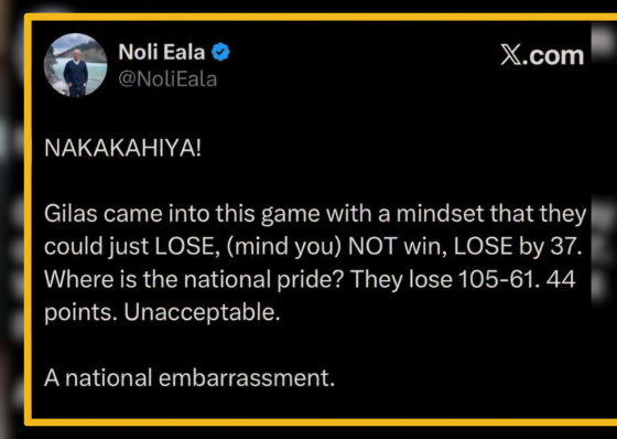 ‘NAKAKAHIYA!’: Ex-PSC chief hits Gilas after early exit in Asiad - related article thumbnail
